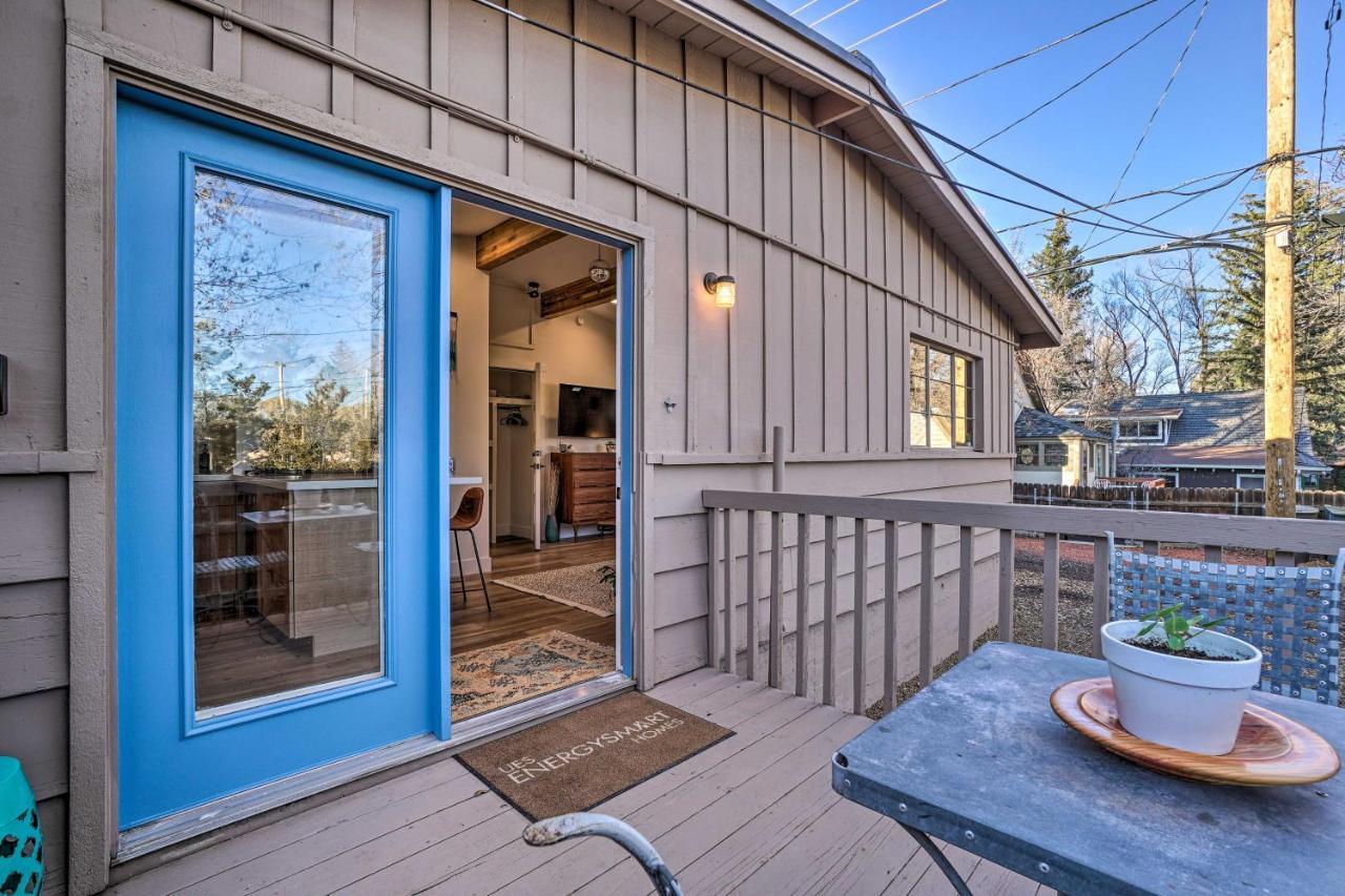 Cozy Flagstaff Studio With Patio - Near Dtwn! Екстер'єр фото